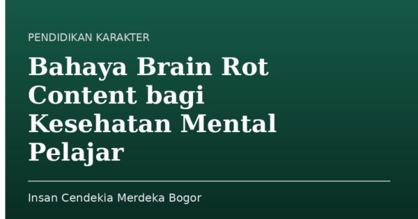 Bahaya Brain Rot Content bagi Kesehatan Mental Pelajar